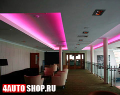 оформление кафе светодиодной лентой