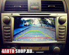 камера заднего вида с дистанционной сеткой