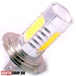  Светодиодная автолампа H7 4 LED HP + линза