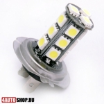  Светодиодная автолампа H7 18 LED SMD 5050 Black Dled