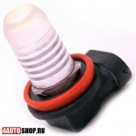  Светодиодная автолампа H8 1 LED HP + линза