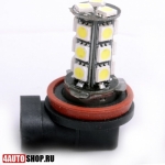  Светодиодная автолампа H8 18 LED SMD5050 Black Dled