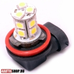Автомобильные лампы H11  Светодиодная автолампа H11 13 LED SMD5050