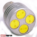  Светодиодная автолампа P21W 4 LED HP