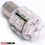  Светодиодная автолампа P21W 13 LED Super Flux