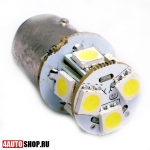  Светодиодная автолампа P21W 8 LED SMD5050 (2шт.)