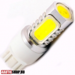  Светодиодная автолампа W21/5W 4 LED HP (2шт.)
