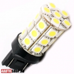  Светодиодная автолампа W21/5W 27 LED SMD5050 (2шт.)