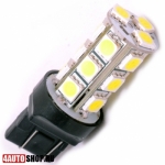  Светодиодная автолампа W21/5W 18 LED SMD5050 (2шт.)