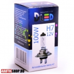 DLED Галогенная автомобильная лампа H7 100W