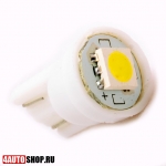 Автомобильные лампы  W5W  Светодиодная автолампа W5W 1 LED SMD5050