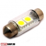  Светодиодная автолампа C5W FEST 2 LED SMD5050 36мм (2шт.)