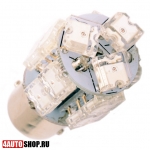  Светодиодная автолампа PY21W 13 LED Super-Flux (желтая) (2шт.)