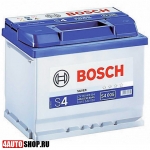 Bosch Аккумулятор S4 Silver 005 60А/ч