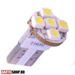 Автомобильные лампы  W5W  Светодиодная автолампа W5W 5 LED SMD3528