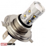  Светодиодная автолампа H4 10 LED CREE
