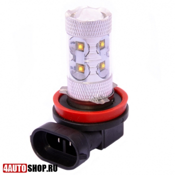  Светодиодная автолампа H8 10 LED CREE