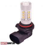  Светодиодная автолампа HB4 9006 12 LED EpiStar + линза 4 CREE