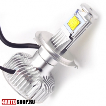  Светодиодная автолампа H4 4 LED CREE 28 W