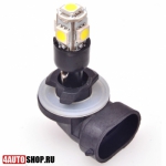 Автомобильные лампы  H27 881  Светодиодная автолампа H27 881 5 LED SMD5050