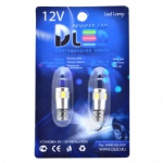  Светодиодная автолампа W5W - 6 SMD 5630 с обманкой