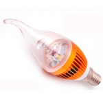  Светодиодная лампа для дома E14 3W Холодный белый