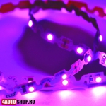  Светодиодная лента SMD 3528 360° (60 светодиодов) пурпурный